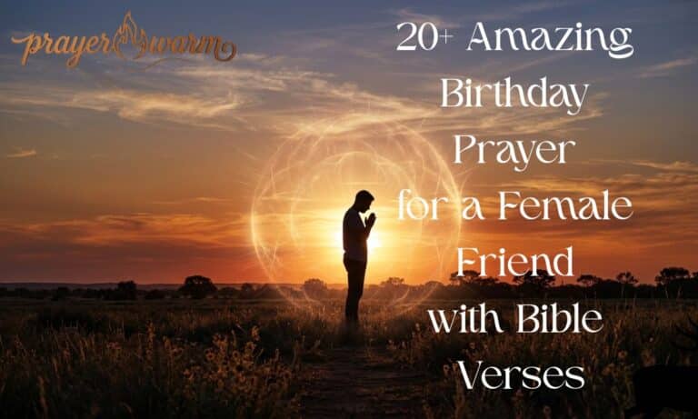 birthday prayer for a female friend